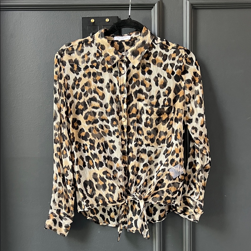 Equipment Silk Button-Up